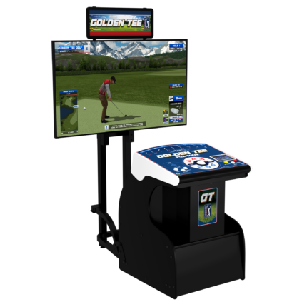 Golden Tee PGA Tour Showpiece Pro Home Edition with Stand