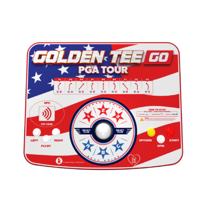 Golden Tee Go PGA TOUR Stars & Stripes